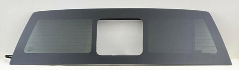 Heated Power Back Slider Back Window Back Glass Privacy Compatible with Ford F-Series F150 Pickup 2015-2020 Models