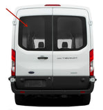 OE Heated Back Window Back Glass Driver Left Side Compatible with Ford Transit 100.8" Mid-Roof & 110.2" High-Roof 2015-2026 Models (Not for Transit Connect or Low-Roof Transit)