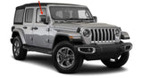 Tempered Passenger Right Side Front Door Window Door Glass Compatible with Jeep Wrangler 2018-2026 / Gladiator 2020-2026 Models