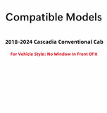 Passenger Right Side Front Door Window Door Glass Compatible with Freightliner Cascadia 2018-2024 Models
