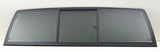 Manual Back Slider Window Glass Compatible with Dodge Ram Pickup 1500 2009-2018 & 1500Classic 2019-2024 & 2500 3500 2010-2025 & 3500Cab/Chs 4500 5500 2011-2025 Models