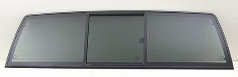 Manual Back Slider Window Glass Compatible with Dodge Ram Pickup 1500 2009-2018 & 1500Classic 2019-2024 & 2500 3500 2010-2025 & 3500Cab/Chs 4500 5500 2011-2025 Models