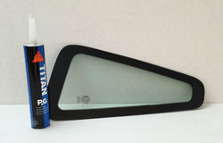 Driver Left Side Quarter Glass Quarter Window Compatible with Ford Mustang 2 Door Coupe 2010-2014 Models