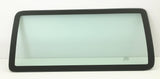 Driver Left Side Quarter Window Quarter Glass Compatible with Jeep Wrangler 2 Door Utility 2007-2010 Models