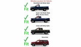Driver Left Side Front Door Window Door Glass Compatible with Ford F250/F350/F450/F550/F650/F750 1999-2012 Models (Not for F250LD Light Duty) / Excursion 2000-2005