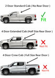 Driver Left Side Door Window Door Glass Compatible with Chevrolet Silverado/GMC Sierra 1500 2 Door Standard Cab 2019-2026 Models