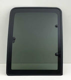Movable Passenger Right Side Quarter Window Quarter Glass Complete Set Compatible with Chevrolet/GMC Pickup C1500 K1500 1988-1999 / C2500 K2500 C3500 K3500 1988-2000 2 Dr Extended Cab Models