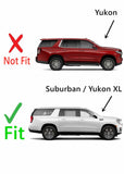 Passenger Right Side Rear Quarter Window Quarter Glass With Alarm Wire Compatible with Chevrolet Suburban /GMC Yukon XL 2021-2026 Models (Not For Yukon)
