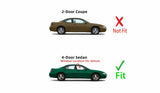Passenger Right Side Front Door Widow Glass Compatible with Pontiac Grand Prix 4 Door Sedan 1997-2003 Models