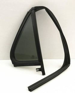 OE w/Logo Passenger Right Side Rear Vent Window Vent Glass Compatible with Ford Explorer 2011-2019 Models