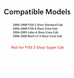 Driver Left Side Front Door Window Door Glass Compatible with Ford F150 2004-2008 2 Door Standard&4 Door Crew Cab Models/Ford Lobo 2004-2005 Models/Lincoln Mark LT 2006-2008 Models