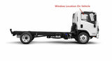 Passenger Right Side Front Door Window Door Glass Compatible with Chevrolet/GMC T5500 T6500 T7500 T8500 1997-2009 Models