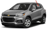 Factory Dark-Greenish Privacy Tinted Driver Left Side Rear Door Window Door Glass Compatible with Chevrolet Trax 2013-2022 Models