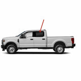 Platinum Edition Driver Left Side Rear Door Window Door Glass Compatible with Ford F150 4 Door Crew Cab 2015-2020 Models / F250 F350 F450 F550 4 Door Crew Cab 2017-2022 Models