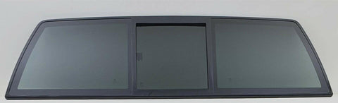 Manual Slider Back Window Back Glass Compatible with Chevrolet Silverado/GMC Sierra 1500 2500 3500 1999-2006 & 1500Classic 1500Classic 3500Classic 2007 Models