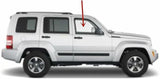 Passenger Right Side Front Door Window Door Glass Compatible with Jeep Liberty 2008-2012 Vehicle Models