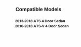 Laminated Driver Left Side Front Door Window Door Glass Compatible with Cadillac ATS 4 Door Sedan 2013-2018 Models