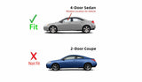 Driver Left Side Front Door Window Door Glass Compatible with Pontiac G6 4 Door Sedan 2005-2010 Models