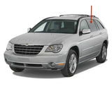Driver Left Side Rear Door Window Door Glass Compatible with Chrysler Pacifica 2004-2008 Models