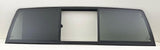 Manual Back Slider Window Glass Compatible with Dodge Ram Pickup 1500 2009-2018 & 1500Classic 2019-2024 & 2500 3500 2010-2025 & 3500Cab/Chs 4500 5500 2011-2025 Models