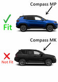 Passenger Right Side Front Door Window Door Glass Compatible with Jeep Compass MP 2017-2026 Models