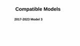 Passenger Right Side Front Door Window Door Glass Compatible with Tesla 3 4 Door Sedan 2017-2023 Models