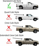 Tempered Passenger Right Side Door Window Door Glass Compatible with Dodge/Ram 1500 2009-2018 & 1500Classic 2019-2024 & 2500 3500 3500Cab/Chs 4500 5500 2011-2026 2-Door Standard Cab Pickup Models Only