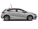 Tempered Passenger Right Side Rear Door Window Door Glass Compatible with Chevrolet Cruze 2016-2019 Models (Not For 2016 Cruze Limited)