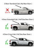 One Panel High Performance Heated Power Slider Back Window Glass Compatible with Chevrolet Silverado/GMC Sierra 2019-2026 1500 & 2020-2026 2500/3500 4 Door Pickups (Not For 1500 Light Duty)