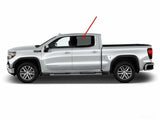 Driver Left Side Rear Door Window Door Glass Compatible with GMC Sierra/Chevrolet Silverado 1500 4-Door Crew Cab 2019-2026 Models