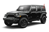 Driver Left Side Quarter Window Quarter Glass Compatible with Jeep Wrangler 2018-2026 4 Door Models