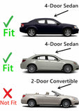 Laminated Passenger Right Side Front Door Window Door Glass Compatible with Chrysler 200/ Dodge Avenger 4-Door Sedan 2011-2014 Models