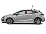 Tempered Driver Left Side Rear Door Window Door Glass Compatible with Chevrolet Cruze 2016-2019 Models (Not For 2016 Cruze Limited)
