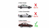 Passenger Right Side Front Door Window Door Glass Compatible with Chrysler Sebring/Dodge Stratus 4 Door Sedan 2001-2006 Models