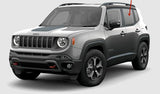 Driver Left Side Rear Door Window Door Glass Compatible with Jeep Renegade 2015-2023 Models