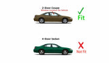 Passenger Right Side Door Window Glass Compatible with Pontiac Grand Prix 2 Door Coupe 1997-2002 Models