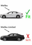 3.9mm Thickness Driver Left Side Rear Door Window Door Glass Compatible with Chevrolet Malibu 2016-2025 Models