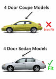Driver Left Side Front Door Window Door Glass Compatible with Saturn Ion 4 Door Sedan 2003-2007 Models