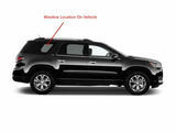 Passenger Right Side Quarter Window Quarter Glass Compatible with GMC Acadia 2013-2016 / Arcadia Limited 2017 / Saturn Outlook 2007-2010 Models
