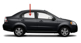 Passenger Right Side Rear Door Window Door Glass Compatible with Chevrolet Aveo 4 Door Sedan 2007-2011 Models/Pontiac G3 4 Door Sedan 2006-2009 Models