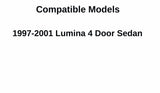 Heated Rear Back Window Back Glass Compatible with Chevrolet Lumina 1997-2001 Models