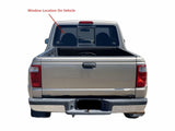 OE Back Window Glass Back Slider Compatible with Ford Ranger 1986-1997 2 Dr Super Cab & 1998-2011 All Models / Mazda B2300 B2500 B3000 B4000 1994-1997 2 Dr Extended Cab & 1998-2010 All Models