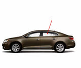 Driver Left Side Rear Door Window Door Glass Compatible with Buick Lacrosse 2010-2016 Models