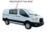 Stationary Passenger Right Side Sliding Cargo Door Window Door Glass Compatible with Ford Transit 83.2" Low-Roof Van 2015-2026 Models (Low-Roof Van Only)