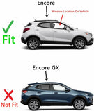 Passenger Right Side Front Door Window Door Glass Compatible with Buick Encore 2013-2022 Models (Not For Encore GX)