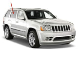 Passenger Right Side Rear Door Window Door Glass Compatible with Jeep Grand Cherokee 2005-2010 Models