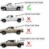 Driver Left Side Door Window Door Glass Compatible with Dodge Ram Pickup 2 Door Standard Cab 1500 2002-2008 Models/ 2500 3500 4500 5500 2003-2009 Models