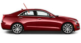 Passenger Right Side Rear Door Glass Compatible with Cadillac ATS 4 Door Sedan 2013-2018 Models