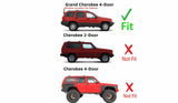 Heated Back Tailgate Window Back Glass Compatible with Jeep Grand Cherokee 1999-2004 Models