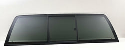 Manual Slider Back Window Back Glass Compatible with GMC Sierra / Chevrolet Silverado 1500 1500HD 1999-2013 & 2500 2500HD 3500 3500HD 1999-2014 & Classic 2007 Models